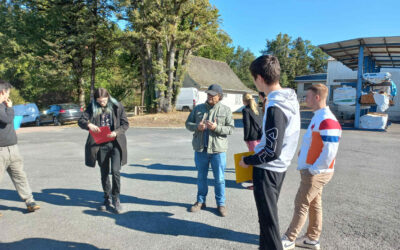 Visite de nos ateliers par les jeunes de la mission locale