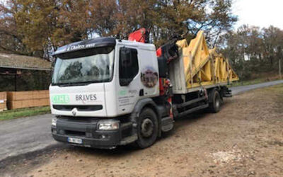 Charpente fabriquée en Dordogne