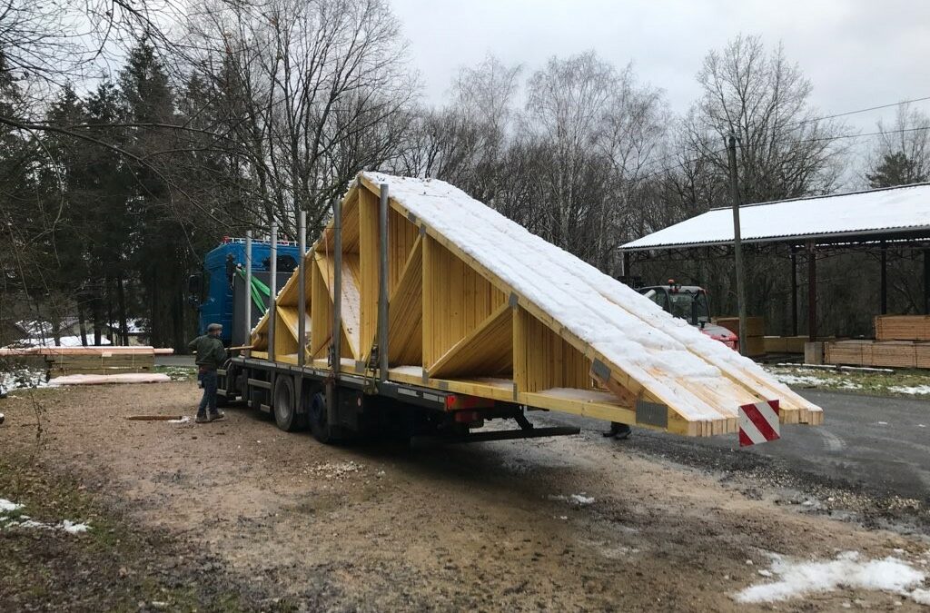 Fermes de 12 mètres-Livraison Dordogne