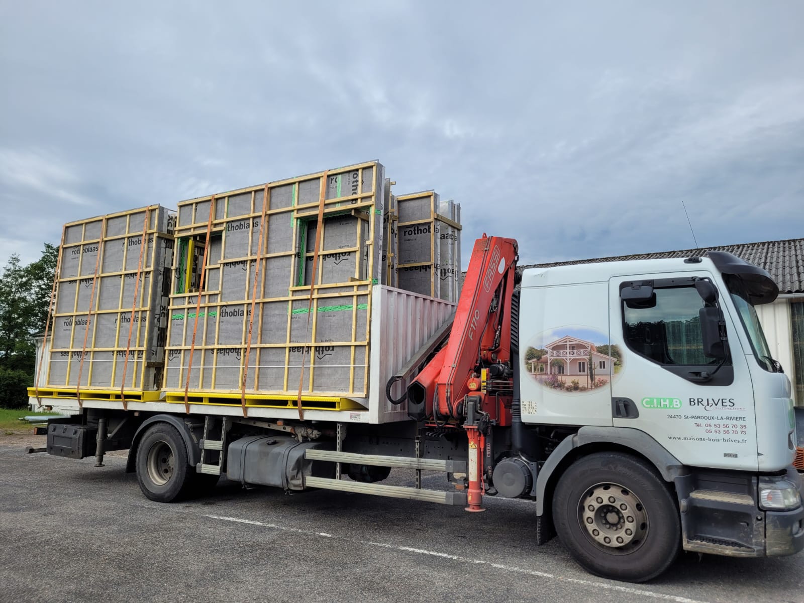 Fabrication charpente et murs ossature bois