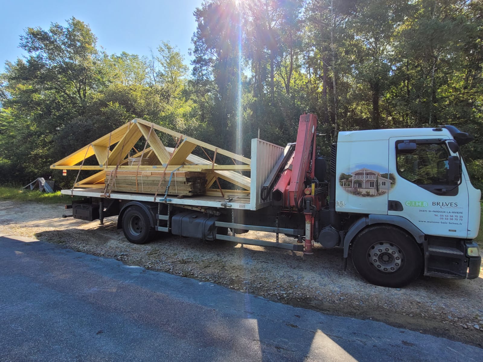 Charpente bois fabriquée en France-Dordogne